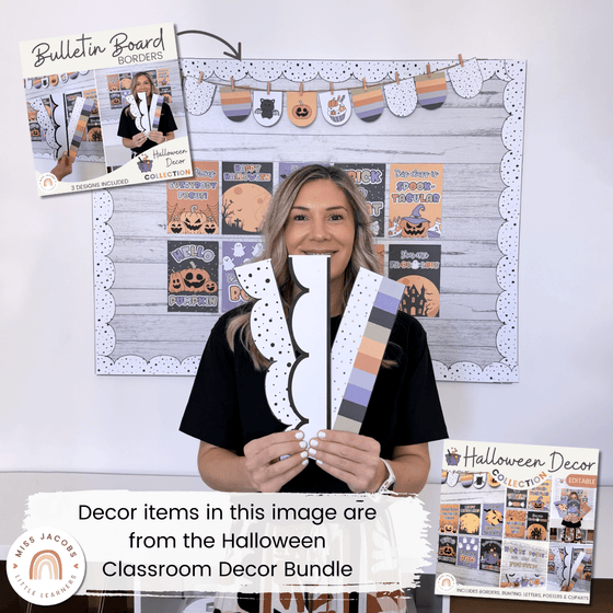 Halloween Bulletin Board Borders - Miss Jacobs Little Learners