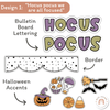 Halloween Bulletin Board Kit | 3 in 1 Spooky Display - Miss Jacobs Little Learners