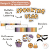 Halloween Bulletin Board Kit | 3 in 1 Spooky Display - Miss Jacobs Little Learners