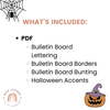 Halloween Bulletin Board Kit | 3 in 1 Spooky Display - Miss Jacobs Little Learners