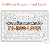 Halloween Bulletin Board Kit | Ghost Display - Miss Jacobs Little Learners