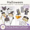 Halloween Crafts & Writing Activities Bundle - Miss Jacobs Little Learners