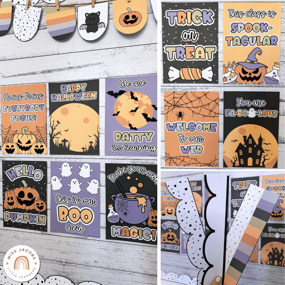 Halloween Decor Bundle - Miss Jacobs Little Learners