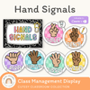 Hand Signals Posters - Cutesy Classroom Decor - Miss Jacobs Little Learners