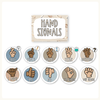 Hand Signals Posters - Modern Ocean Classroom Decor - Miss Jacobs Little Learners