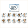 Hand Signals Posters - Modern Ocean Classroom Decor - Miss Jacobs Little Learners