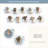 Hand Signals Posters - Modern Ocean Classroom Decor - Miss Jacobs Little Learners
