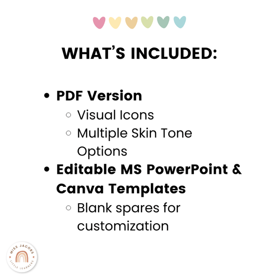 Hand Signals Posters - Spotty Pastel Classroom Decor - Miss Jacobs Little Learners