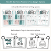 How We Get Home Dismissal Chart - Modern Rainbow Classroom Decor - Miss Jacobs Little Learners