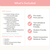 How We Get Home Dismissal Chart - Pastel Composition Notebook Classroom Decor - Miss Jacobs Little Learners