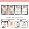 How We Get Home Dismissal Chart - Pastel Composition Notebook Classroom Decor - Miss Jacobs Little Learners