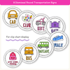 How We Get Home Dismissal Chart - Spotty Bright Classroom Decor - Miss Jacobs Little Learners
