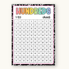Hundreds Chart - Cutesy Composition Notebook Math Decor - Miss Jacobs Little Learners