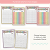 Hundreds Chart - Cutesy Pastel Math Decor - Miss Jacobs Little Learners