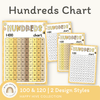 Hundreds Chart - Happy Hive Math Decor - Miss Jacobs Little Learners