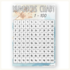 Hundreds Chart - Modern Ocean Classroom Decor - Miss Jacobs Little Learners