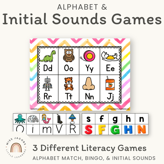 Initial Letter and Sounds Games
