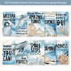Inspirational Classroom Posters - Modern Ocean Classroom Decor - Miss Jacobs Little Learners