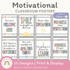Inspirational Classroom Posters - Pastel Decor - Miss Jacobs Little Learners