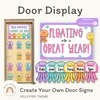 Jellyfish Door Display Classroom Decor - Miss Jacobs Little Learners