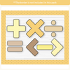 Large Math Symbols - Happy Hive Math Decor - Miss Jacobs Little Learners