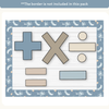 Large Math Symbols - Modern Ocean Classroom Decor - Miss Jacobs Little Learners