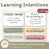Learning Intention and Success Criteria Display - Australiana Decor - Miss Jacobs Little Learners