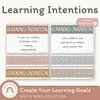 Learning Intention and Success Criteria Display - Spotty Boho Decor - Miss Jacobs Little Learners
