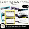 Learning Intentions & Success Criteria Display {Bundle} - Miss Jacobs Little Learners