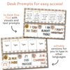 Levels of Understanding | Daisy Gingham Neutral Classroom Decor | Editable - Miss Jacobs Little Learners