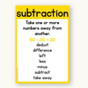 Math Operation Posters - Bright Theme - Miss Jacobs – Miss Jacobs ...