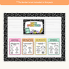 Math Operation Posters - Cutesy Composition Notebook Math Decor - Miss Jacobs Little Learners