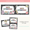 Math Operation Posters - Pastel Composition Notebook Math Decor - Miss Jacobs Little Learners
