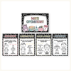 Math Operation Posters - Pastel Composition Notebook Math Decor - Miss Jacobs Little Learners