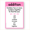 Math Operations Posters - Cutesy Classroom Decor - Miss Jacobs Little Learners