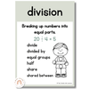 Math Operations Posters | Daisy Gingham Neutrals Math Classroom Decor - Miss Jacobs Little Learners