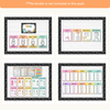 Math Posters Bundle - Cutesy Composition Notebook Theme - Miss Jacobs Little Learners