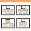 Math Posters Bundle - Cutesy Composition Notebook Theme - Miss Jacobs Little Learners