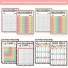 Math Posters Bundle - Pastel Composition Notebook Classroom Decor - Miss Jacobs Little Learners