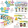 Math Posters | Rainbow Decor | BUNDLE - Miss Jacobs Little Learners