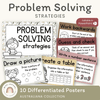 Math Problem Solving Strategies Posters - Australiana Decor - Miss Jacobs Little Learners