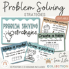 Math Problem Solving Strategies Posters | Cute Sea Life Classroom Decor | CUBES - Miss Jacobs Little Learners