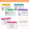 Math Problem Solving Strategies Posters - Cutesy Classroom - Miss Jacobs Little Learners