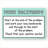 Math Problem Solving Strategies Posters - Cutesy Pastel Math Decor - Miss Jacobs Little Learners