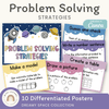 Math Problem Solving Strategies Posters - Dreamy Space Theme - Miss Jacobs Little Learners