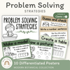 Math Problem Solving Strategies Posters - Modern Botanical - Miss Jacobs Little Learners