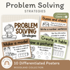 Math Problem Solving Strategies Posters - Woodland Theme - Miss Jacobs Little Learners