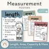 Measurement Posters - Cute Sea Life Classroom Decor - Miss Jacobs Little Learners