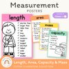 Measurement Posters - Cutesy Classroom Decor - Miss Jacobs Little Learners