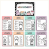 Measurement Posters - Cutesy Pastel Math Decor - Miss Jacobs Little Learners